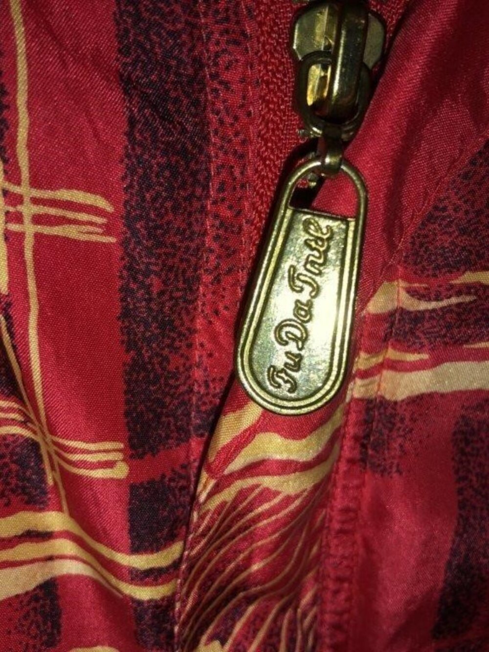 Vintage Fuda International 100% Silk 2-Piece Tracksuit Set - Large - Picture 5 of 8